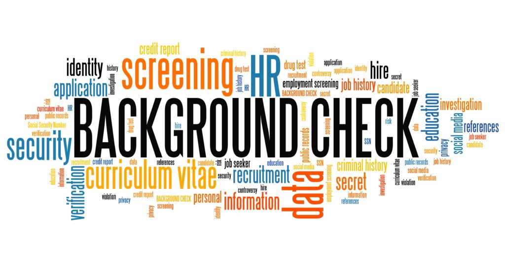 background check pre employment screening